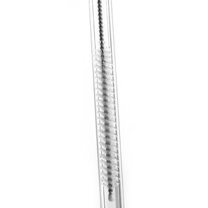 Outset Glass Straight Reusable Straws, 0.75 x 4 x 10 inches, Clear