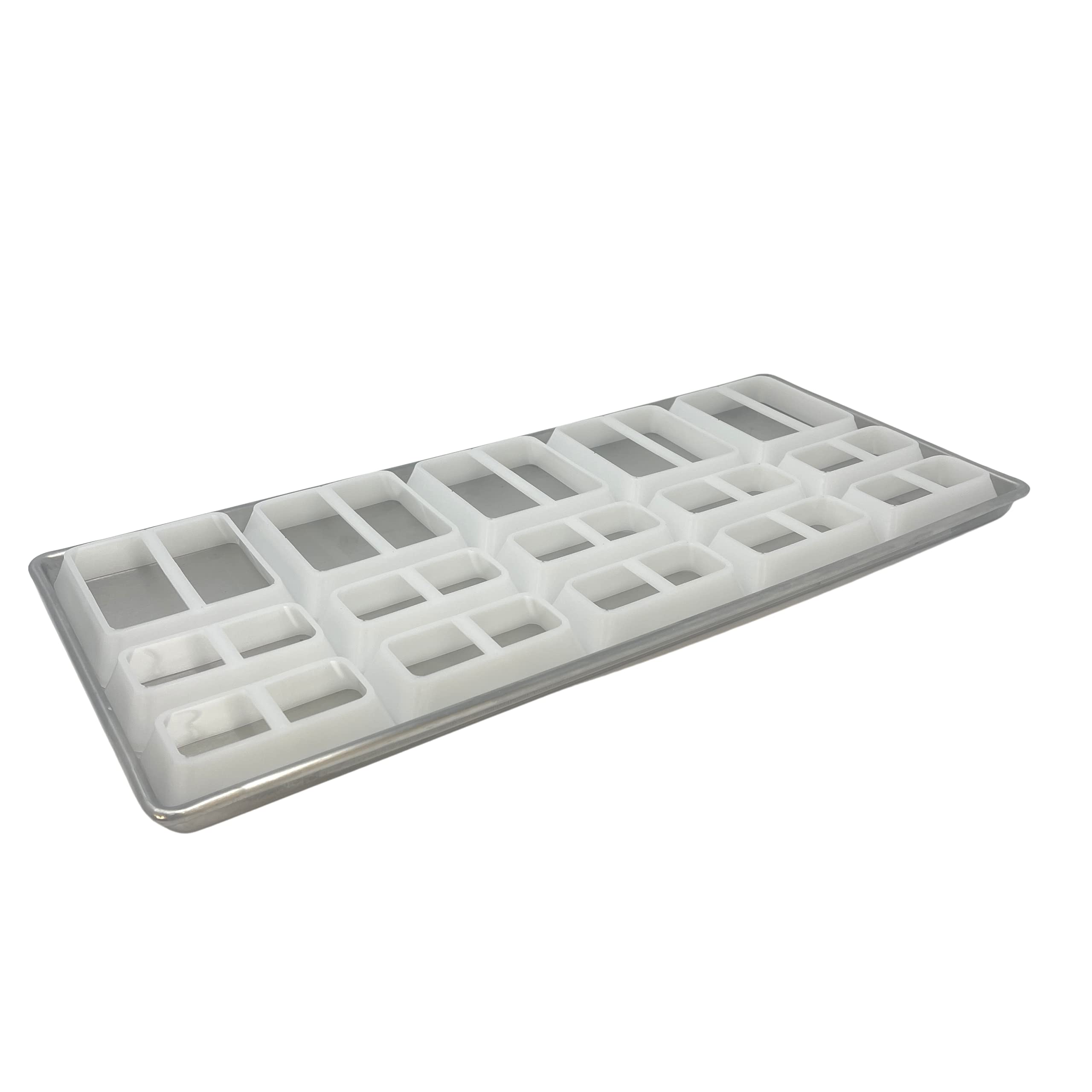 Tray Dividers for Harvest Right Freeze Dryer Trays (White, Large)