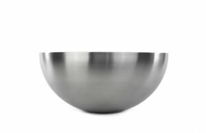 ikea blanda blank serving bowl, 11", stainless steel
