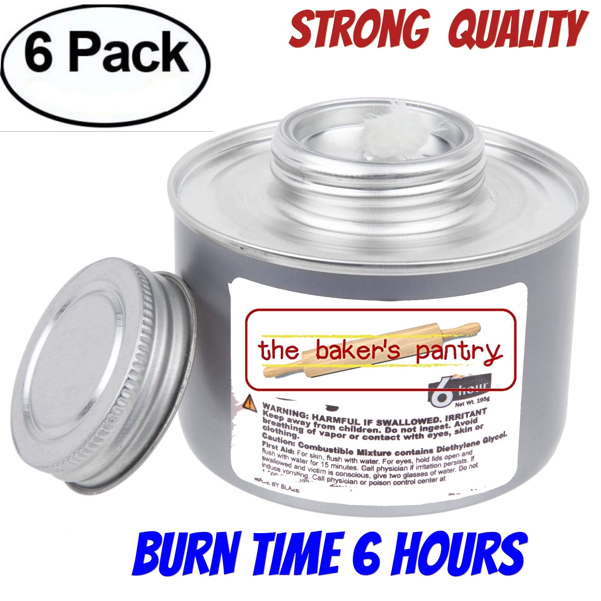 chafing fuel 6 hour,Chafing Gel Dish Fuel 6 Cans, Entertainment Cooking Fuel gel fuel cans, 6 hours cooking fuel cans, cooking fuel gel (6, 6 Hour)