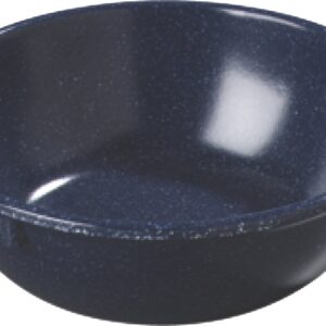 Carlisle FoodService Products Dallas Ware Reusable Plastic Bowl for Buffets, Home, and Restaurants, Melamine, 10 Ounces, Café Blue, (Pack of 48)