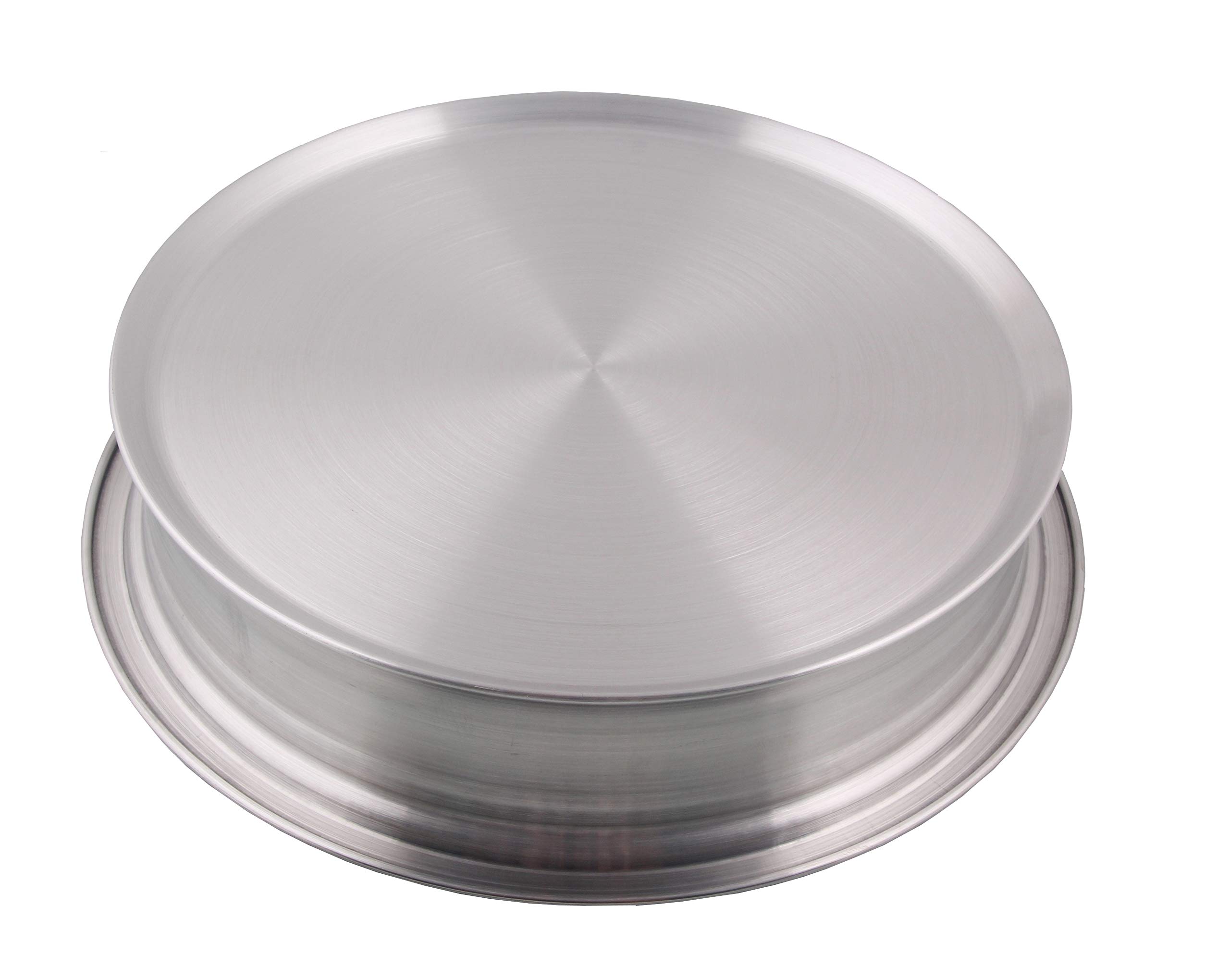 Communion Ware Holy Serving Tray Including Center Bread Plate with A Cover - Stainless Steel (Silver/Matte)