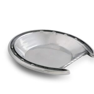 Arthur Court Designs Aluminum Lucky Horseshoe Nut Candy Bowl 5.25 inch Long