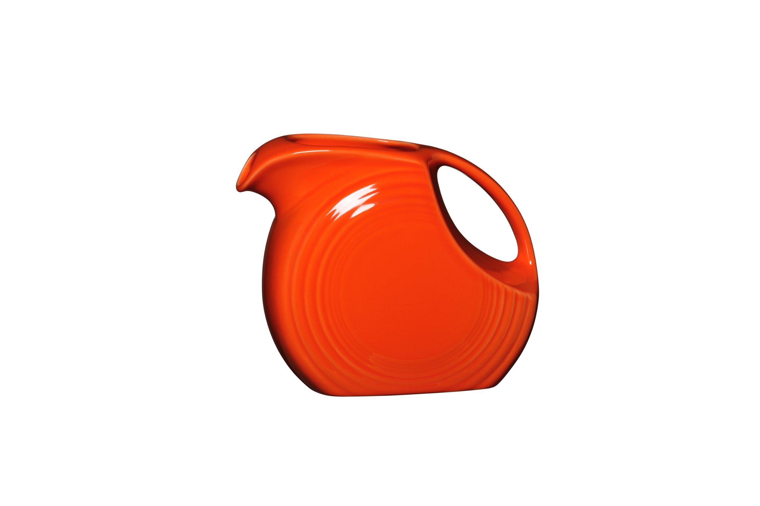 Fiesta 67-1/4-Ounce Disk Pitcher, Large, Poppy