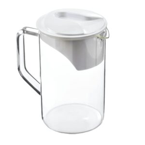 aquatru carafe at100 additional glass carafe - double your water capacity - keep one in the fridge