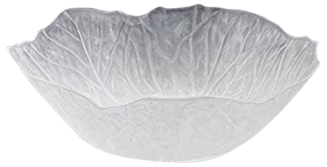 Clear Plastic Cabbage Bowl, (6 qt.) 1 Pc. - Disposable & Classic Design, Perfect for Parties, Weddings, Events, Special Occasions, & Home Decor