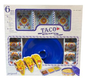 prepara 6 piece taco preparation set