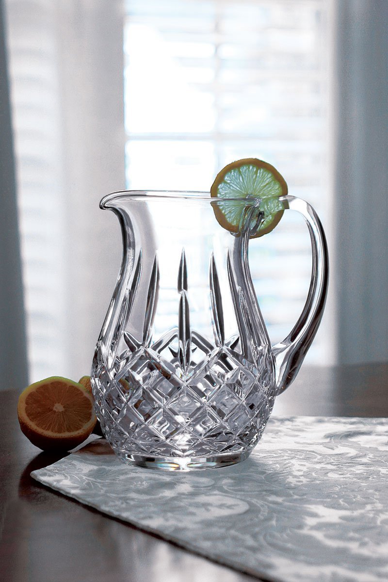 Waterford Lismore Pitcher, 64 oz, Clear