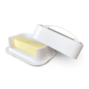 large "no mess" butter dish