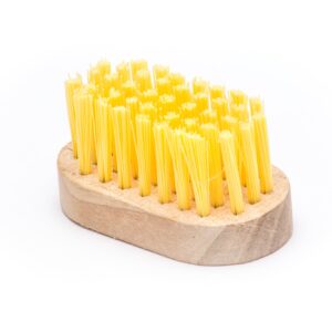 Fox Run Corn Desilking Brush, Wood and Plastic