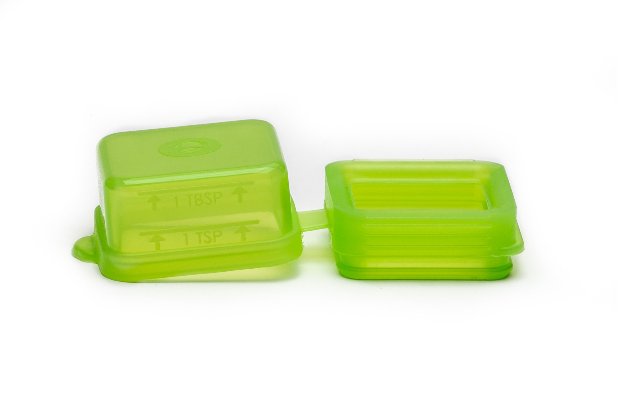 Healthy Measures Measuring Butter Cover, 1.5 x 2 x 1.75 inches, Green