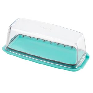 prepworks from progressive progressive prokeeper airtight butter container with measure markings, turquoise 2.94 x 6.5 x 3 inches gbd-2 gbd-2turquoise