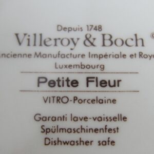 Villeroy + Boch PETITE FLEUR Covered Rectangular Butter EXCELLENT