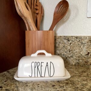 Rae Dunn Spread Butter Dish by Magenta