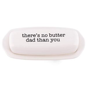 47th & main ceramic tray, 8.5 x 3.5-inches, no butter dad