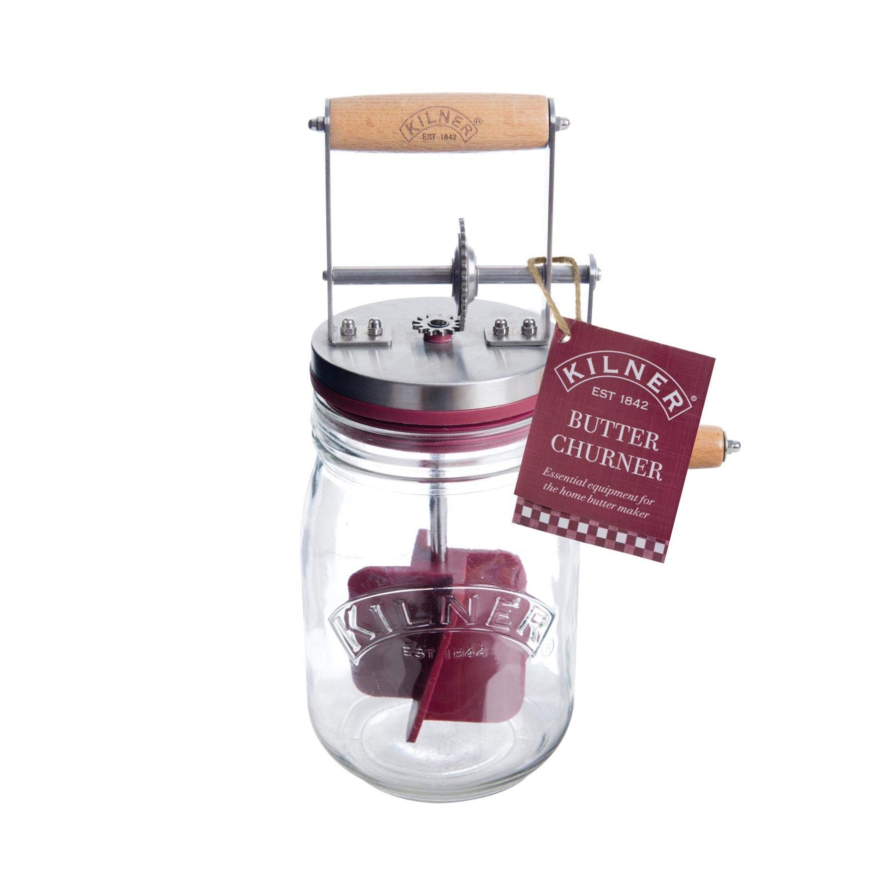 Kilner 25.348 Butter Churner, small, clear