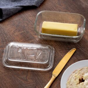 Luminarc Cow Butter Dish