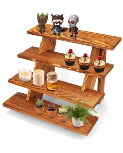 wooden cupcake towers, wood cup cake stand for products vendor events tool free, rustic risers for displays ideal craft funko pop shelves, outdoor plant stand indoor, dessert table display set