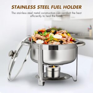 DOITOOL Buffet Food Warmer Chafing Fuel Holder Chafer Wick Fuel Holder Buffet Warmer Warming Trays for Chafing Fuel Chafers And Buffet Warmers Parties Supplies