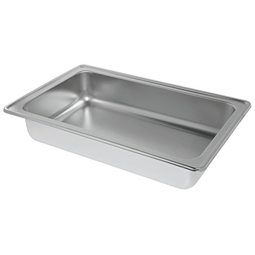 HUBERT Chafer Chafing Dish Water Pan Full Size Stainless Steel - 22 1/2"L x 14 1/2"W x 4 1/3"H