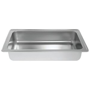 HUBERT Chafer Chafing Dish Water Pan Full Size Stainless Steel - 22 1/2"L x 14 1/2"W x 4 1/3"H