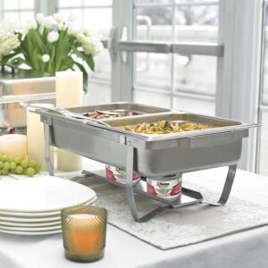 Sterno Old Version Chafer Set, 8 quart, Silver