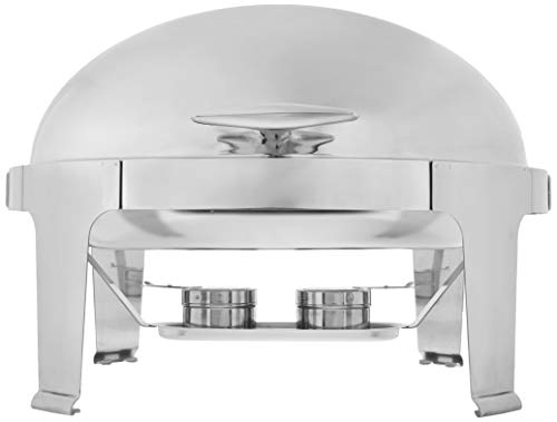 Winco Oval Roll Top Chafer, 8-Quart