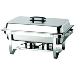 value series acechaferfl chafer with folding stand - 8 qt. capacity