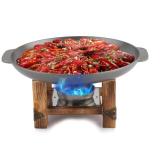 non stick grill plate barbecue alcohol oven stov skewers chafing dish party buffet pan for barbecue, camping, party
