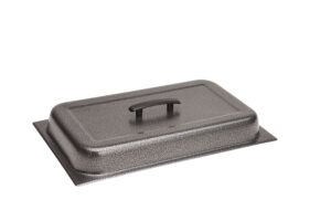 sterno 70114 windguard chafing dish lid, silver vein