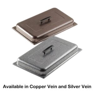 Sterno 70114 WindGuard Chafing Dish Lid, Silver Vein