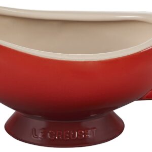 Le Creuset Gravy Boat, 16 oz, Cerise