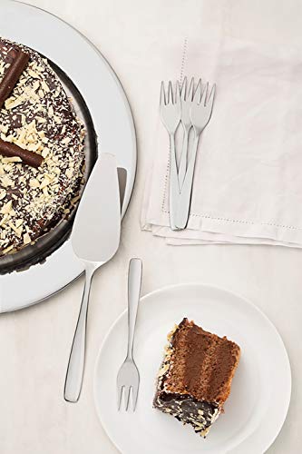 Tramontina Essential Dessert Forks, 6 Pcs. + 1 Cake Server