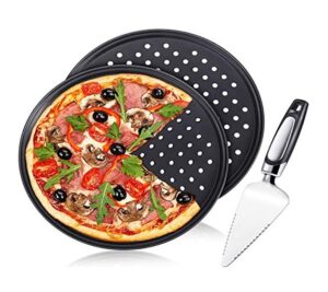 flatware pie server stainless steel cake pizza cutter tart dessert slicer serrated on both sides great for right or left handed chef professional cake cutter essential kitchen tool