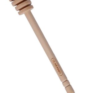 Glandmars Honey Dipper Stick Wooden-Dippers Long Honeycomb Drizzle 6 inch Stirrer Spoon Honey Drizzle stick 3.15x7