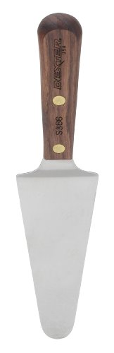 HIC Kitchen Dexter-Russell 4.5-Inch Stainless Steel and Walnut Pie Server, 4-1/2