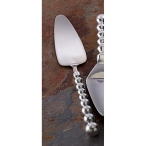 beaded cake server