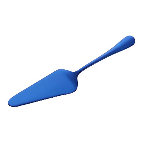 DOITOOL Stainless Steel Serrated Cake Shovel Cake Pie Pastry Server Serrated Spatula and Pizza Cut Turner Pie Server Spatula for Serving Platter, Cutting Dessert and Pizza Slicer