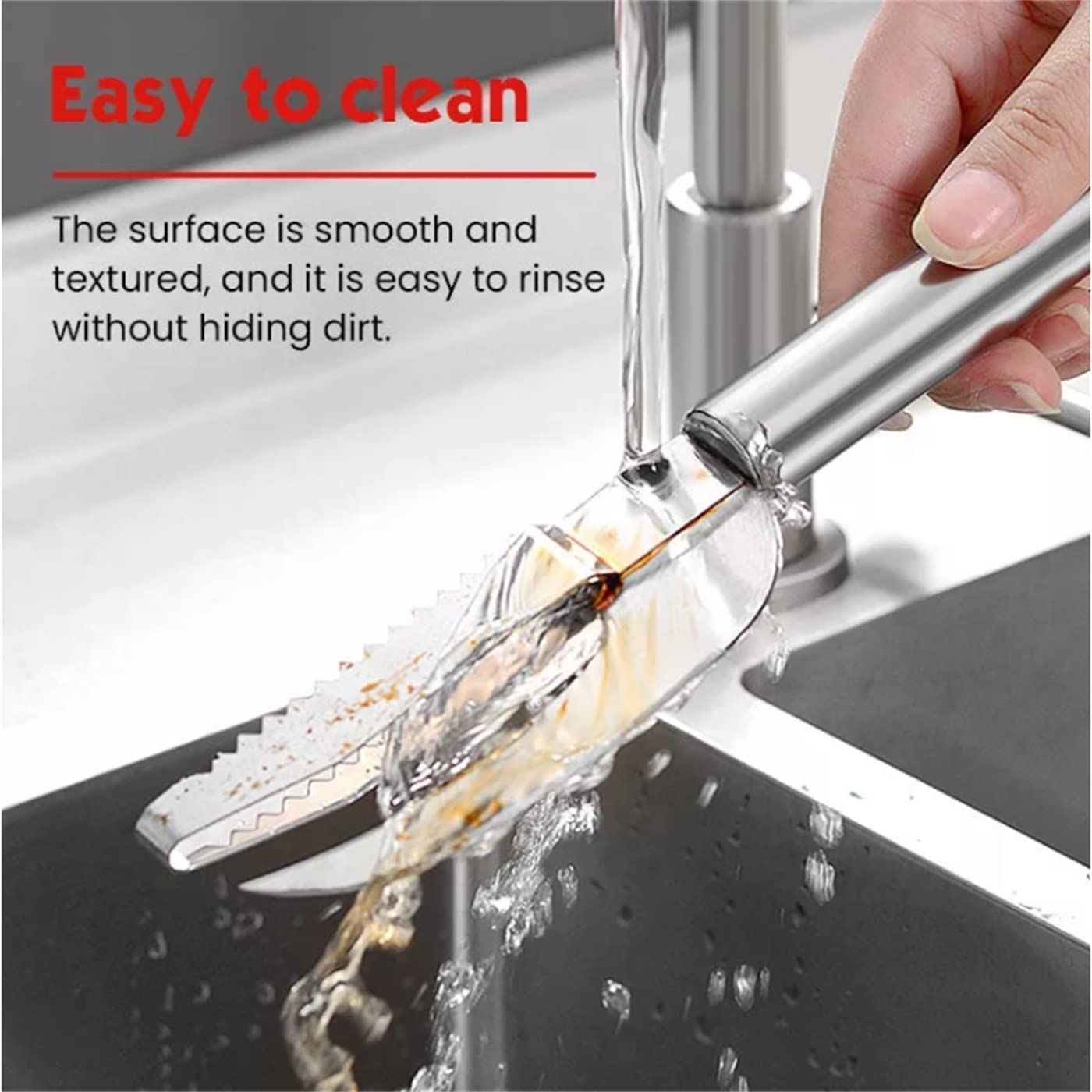 Fish Scale Knife Cut/Scrape/Dig 3-in-1, Manual Fish Scale Scraper, Multifunction Stainless Steel Fish Scaler, Fish Peeler Scaler Open Belly and Dig Out Fish Cleaner Tool Kitchen Accessorie (1 PC)