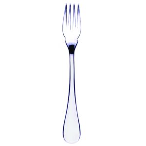 mepra azb1020b1121 brescia table fish fork, [pack of 24], 20.6 cm, stainless-steel finish, dishwasher safe tableware