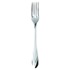 mepra az10091121 table fish fork diamante, stainless steel