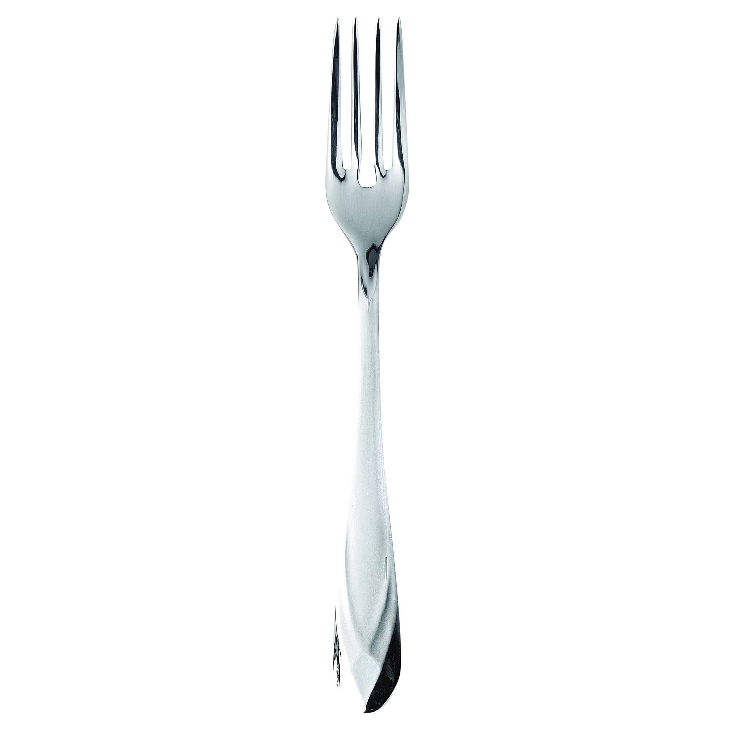 Mepra AZ10091121 Table Fish Fork Diamante, Stainless Steel