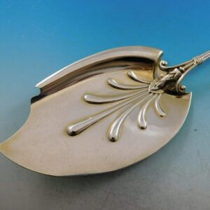 Lotus by Gorham Sterling Silver Flatware Ice Cream Server 10 1/4" Floral Unique!