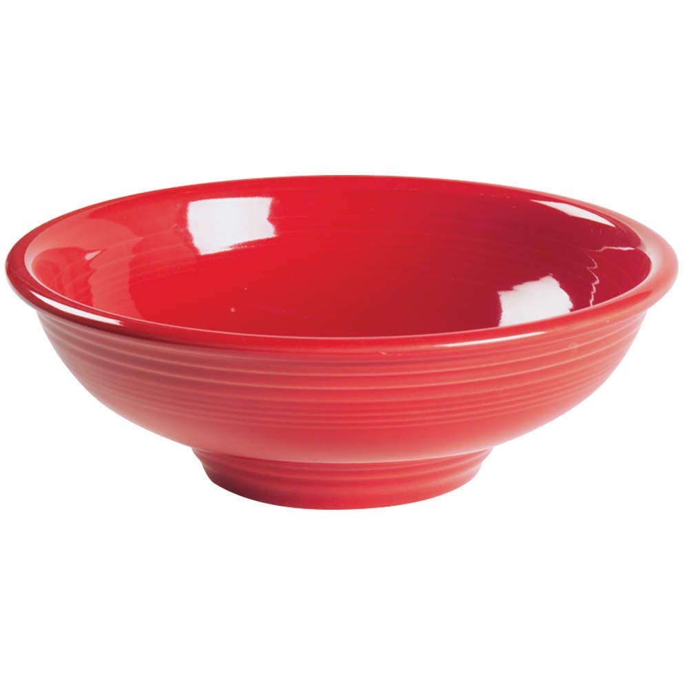 Pedestal Serving Bowl Color: Scarlet