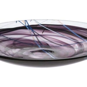 Kosta Boda Contrast Platter, Black