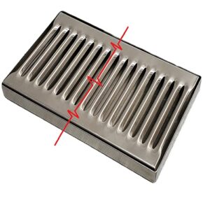 drip tray, medium duty, aluminum,8"x5"x.75, 5004077