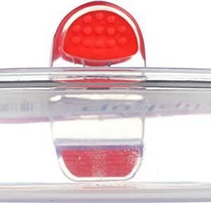 Dexas Klipkup Clip- On Condiment Cup, 1 Cup Capacity, Red