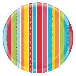 amscan fiesta round melamine platter - 13 1/2" | 1 pc.