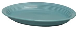 fiesta 13-5/8-inch oval platter, turquoise