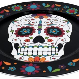 13" Day of the Dead Party Platter Charger